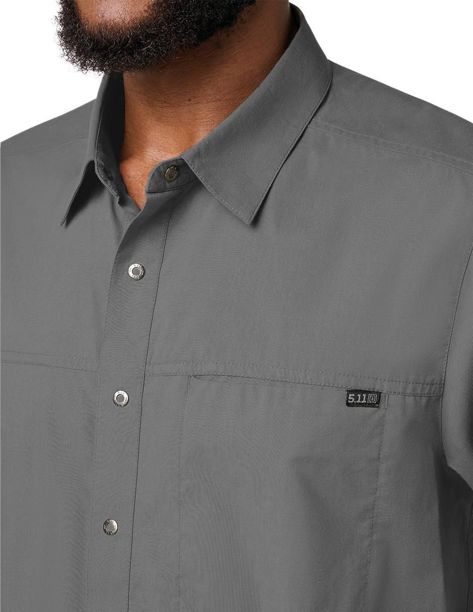 Camisa casual manga corta para hombre