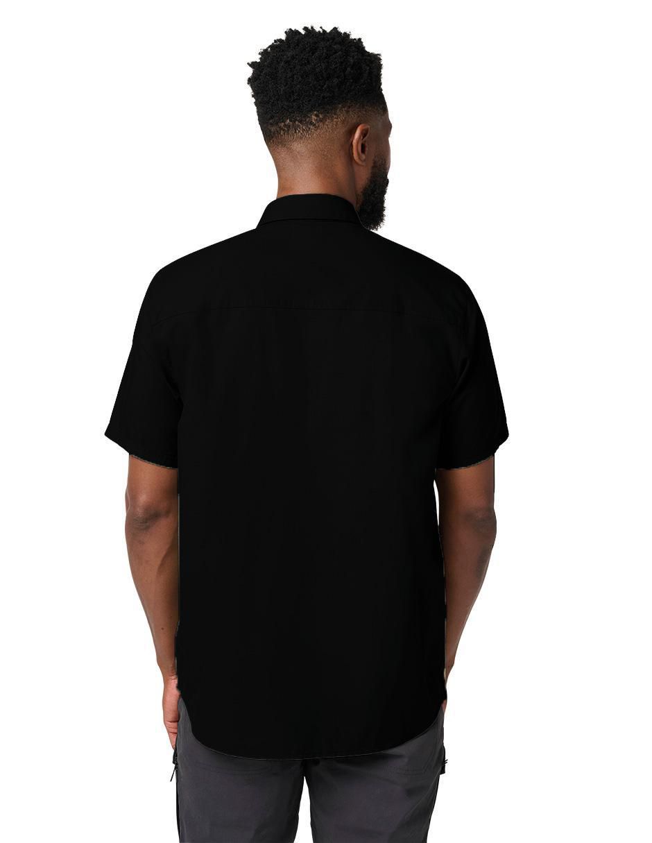 Camisa casual manga corta para hombre