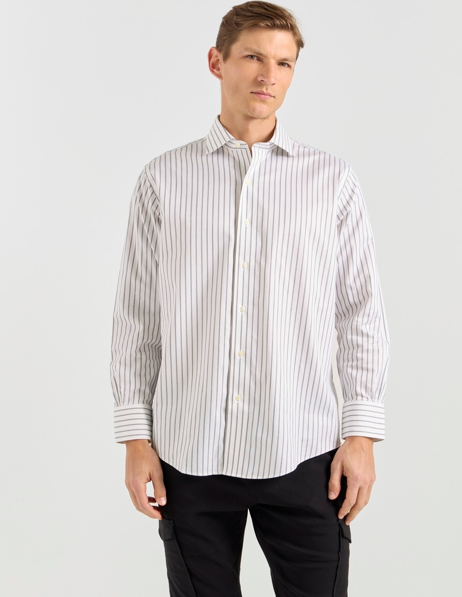 Camisa de vestir Brooks Brothers de algodón manga larga para hombre Camisa de vestir Brooks Brothers de algodón manga larga para hombre
