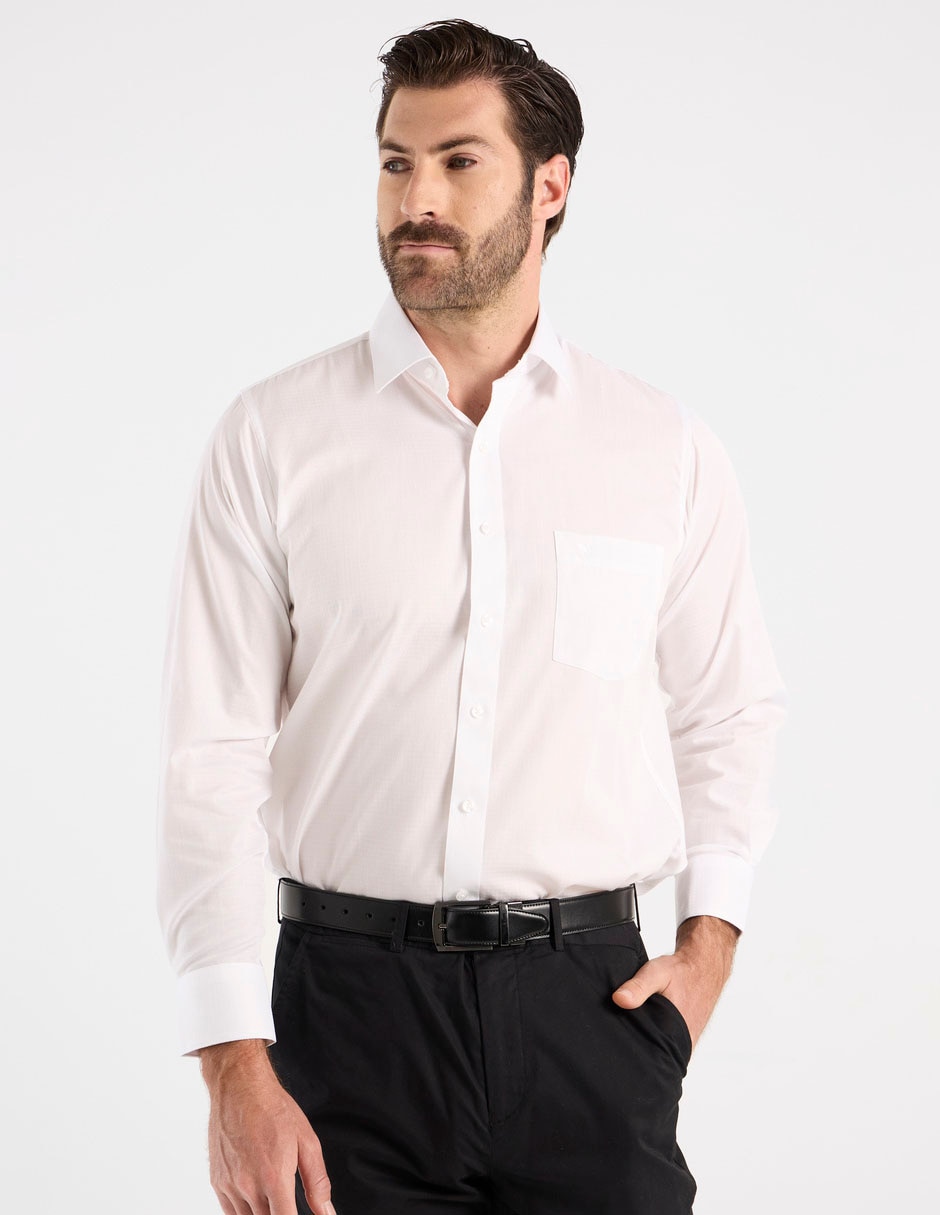 Camisa formal manga larga para hombre Camisa formal manga larga para hombre