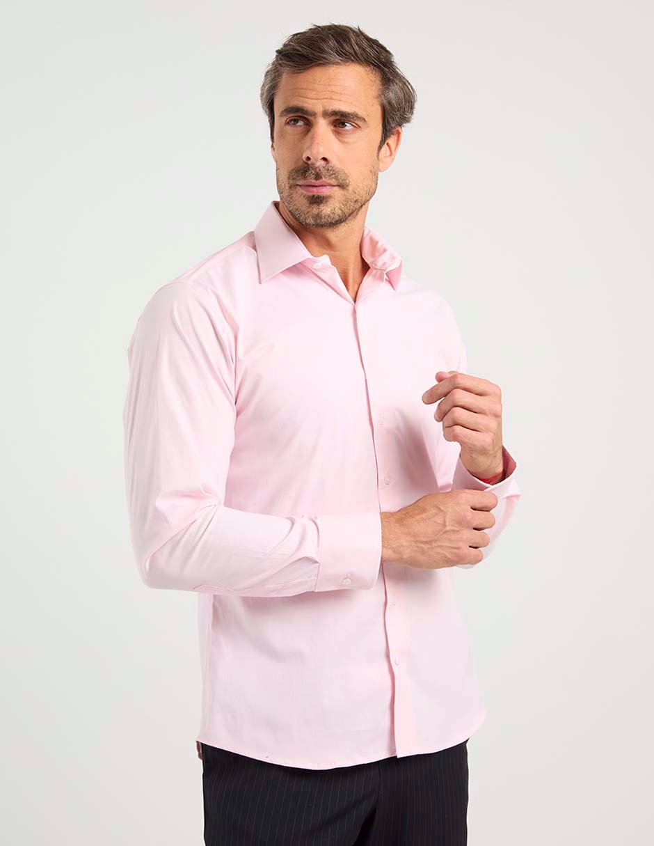 Camisa de vestir manga larga para hombre Camisa de vestir manga larga para hombre