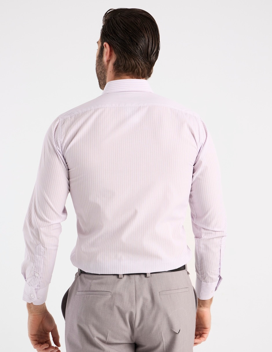 Camisa formal manga larga para hombre