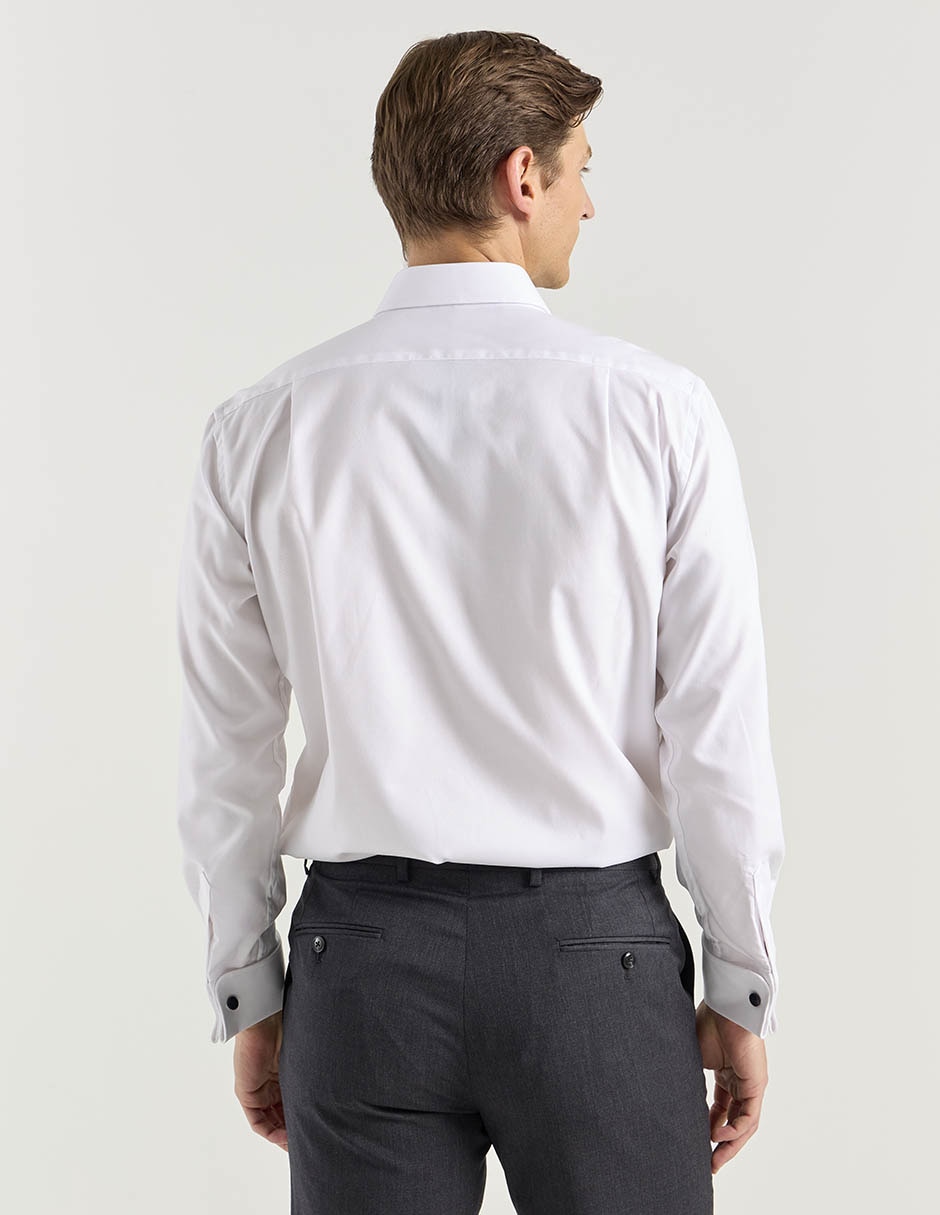 Camisa de vestir Scappino de algodón manga larga para hombre