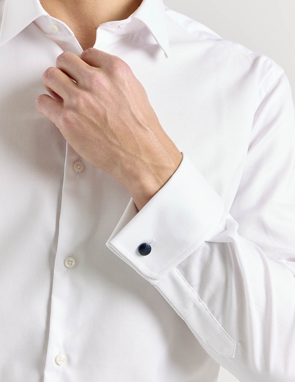 Camisa de vestir Scappino de algodón manga larga para hombre