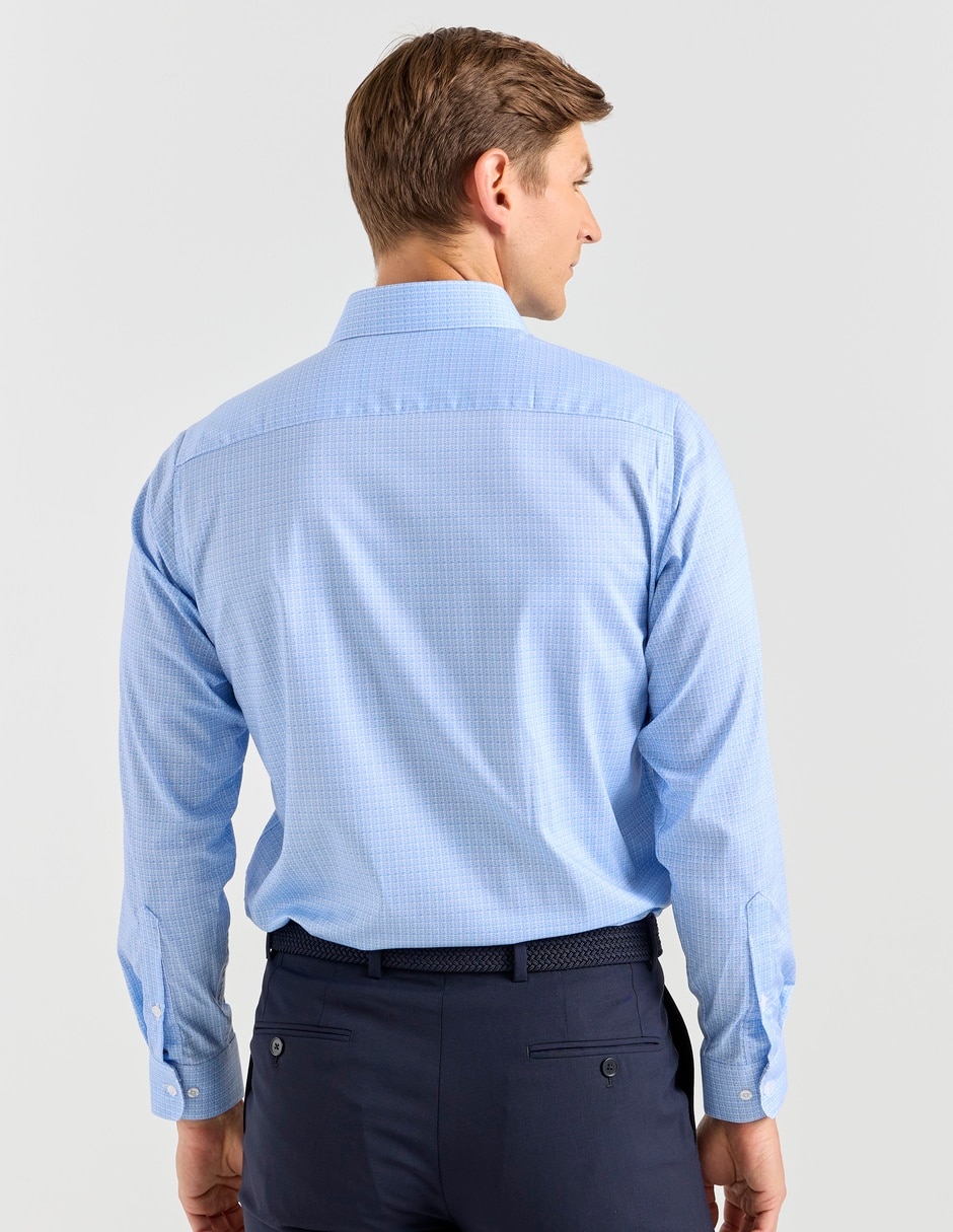 Camisa de vestir manga larga para hombre 4