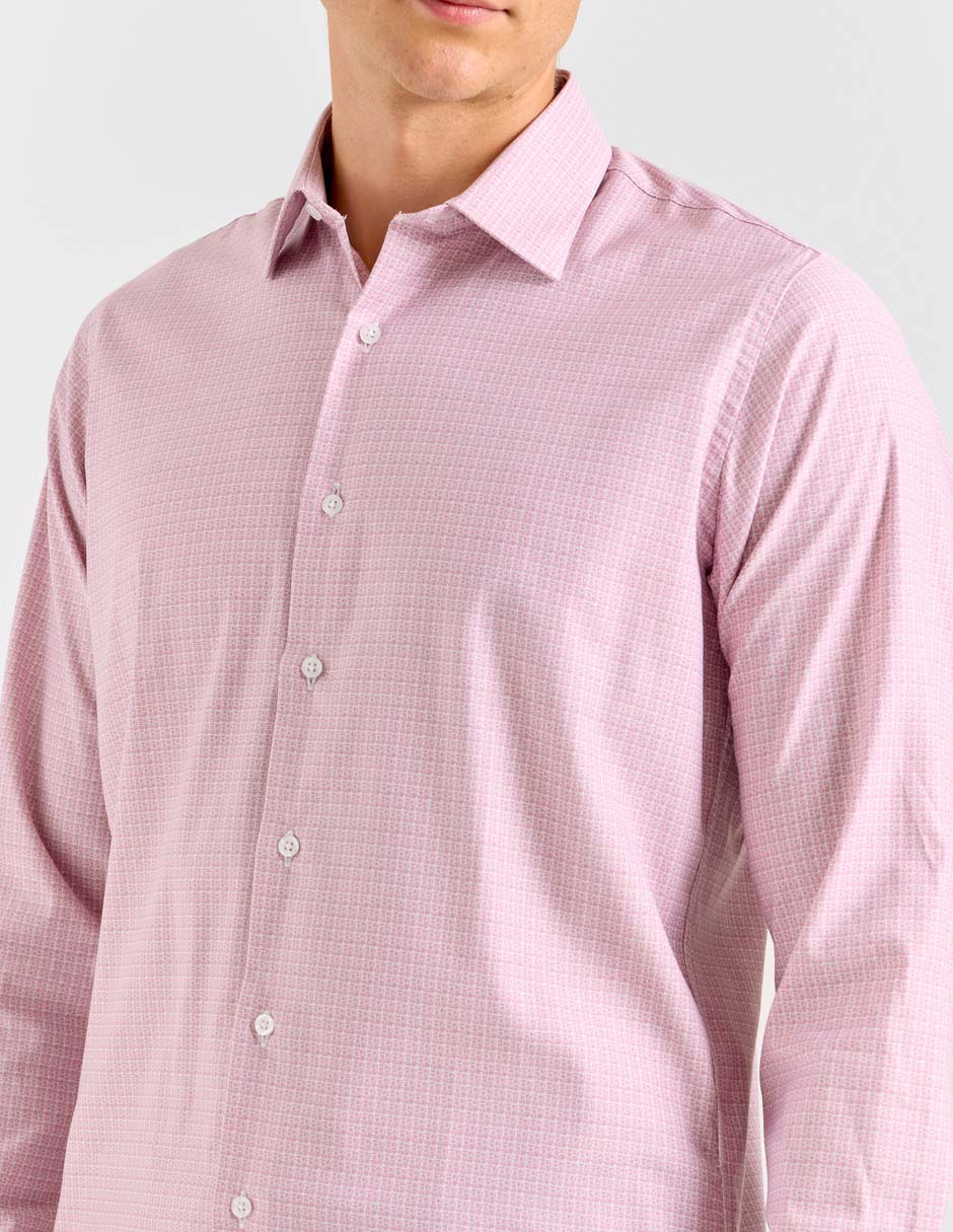 Camisa de vestir manga larga para hombre