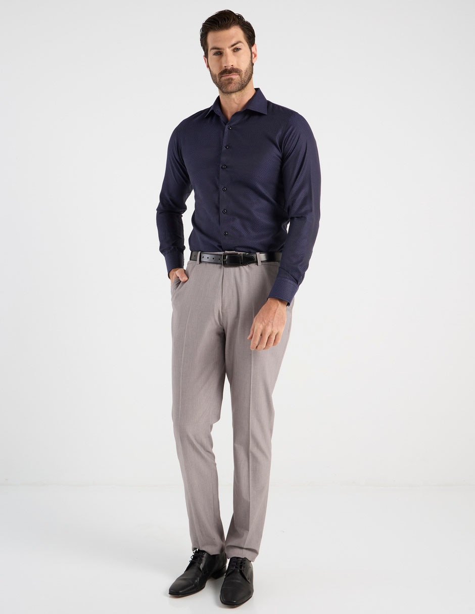 Camisa de vestir L.P.C. manga larga para hombre