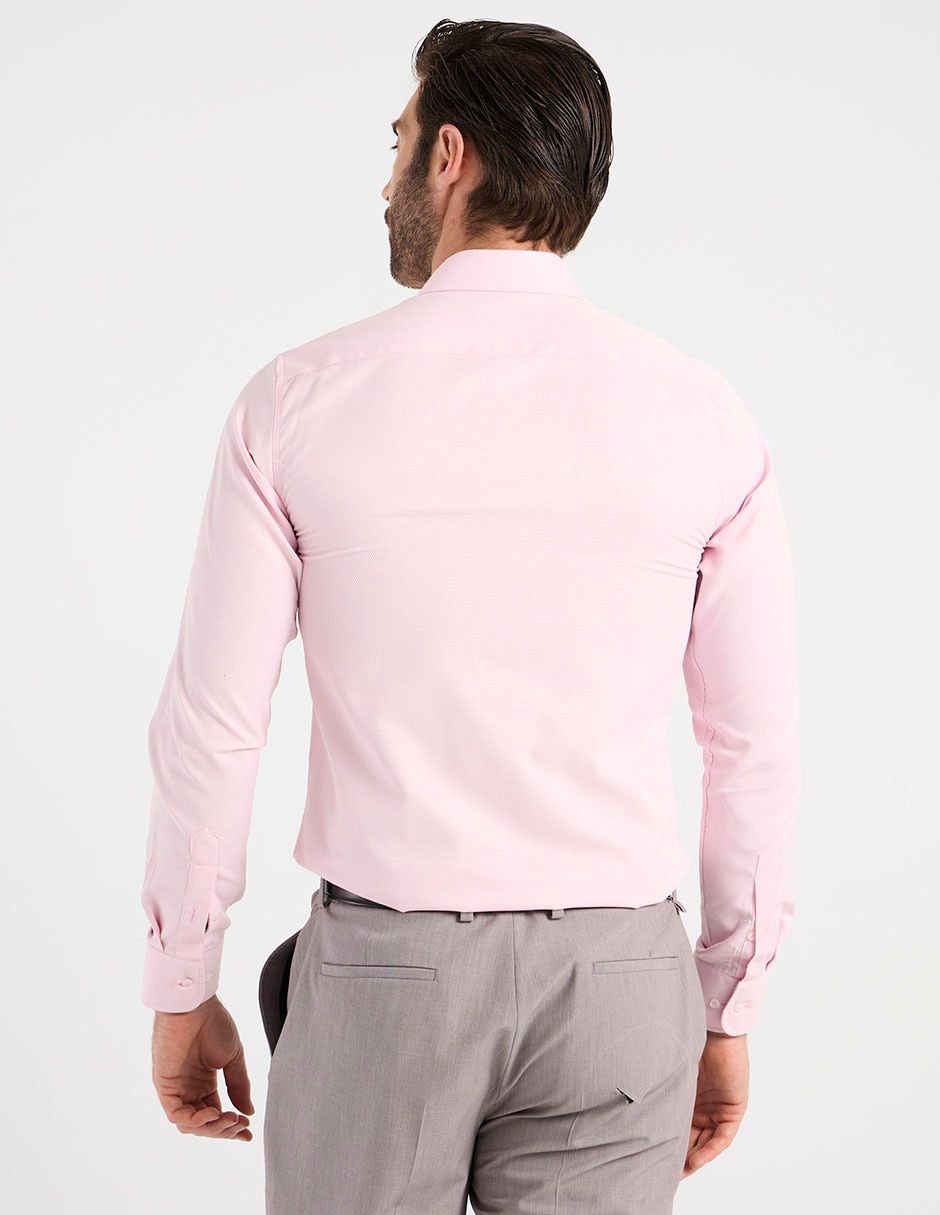 Camisa de vestir manga larga para hombre
