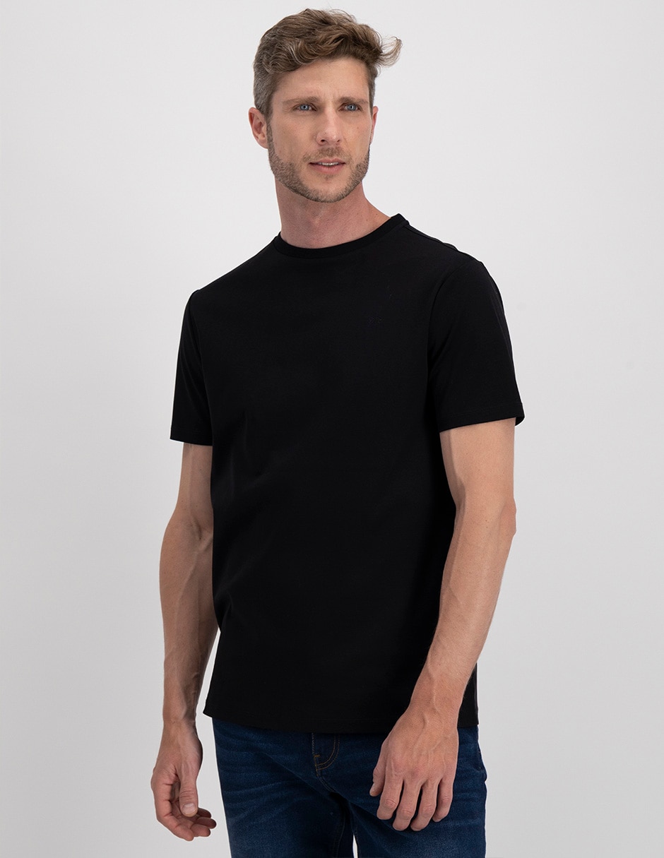Playera cuello redondo para hombre
