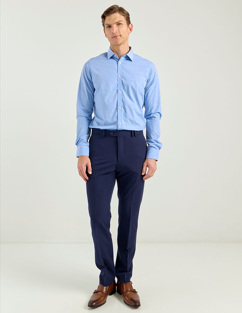 Camisa de vestir Original Penguin de bambú manga larga para hombre