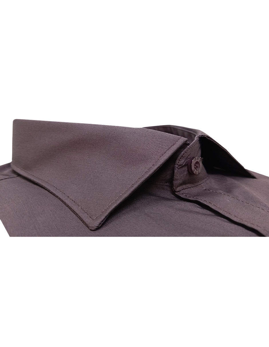 Camisa de vestir Jbe de algodón manga larga para hombre