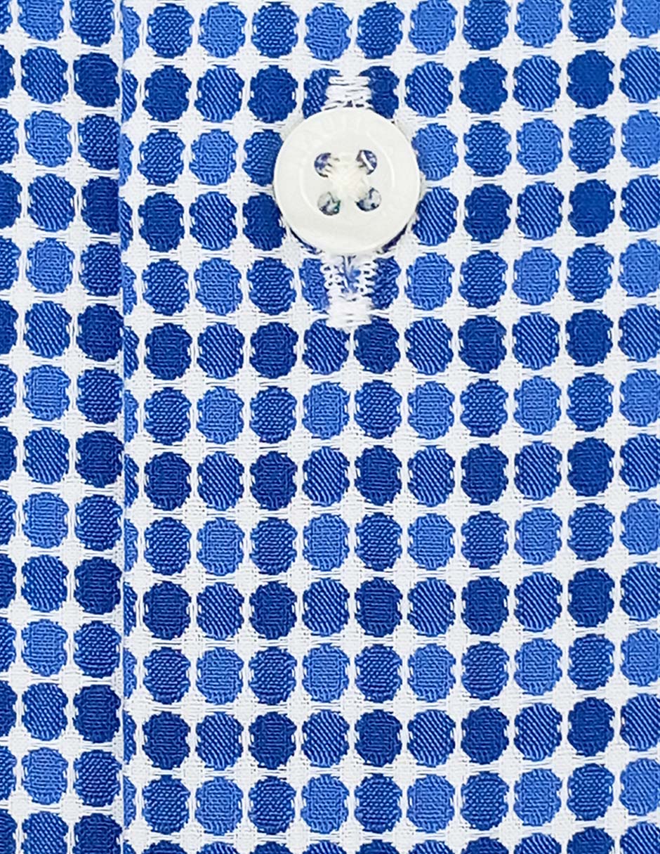 Camisa de vestir de algodón manga larga para hombre