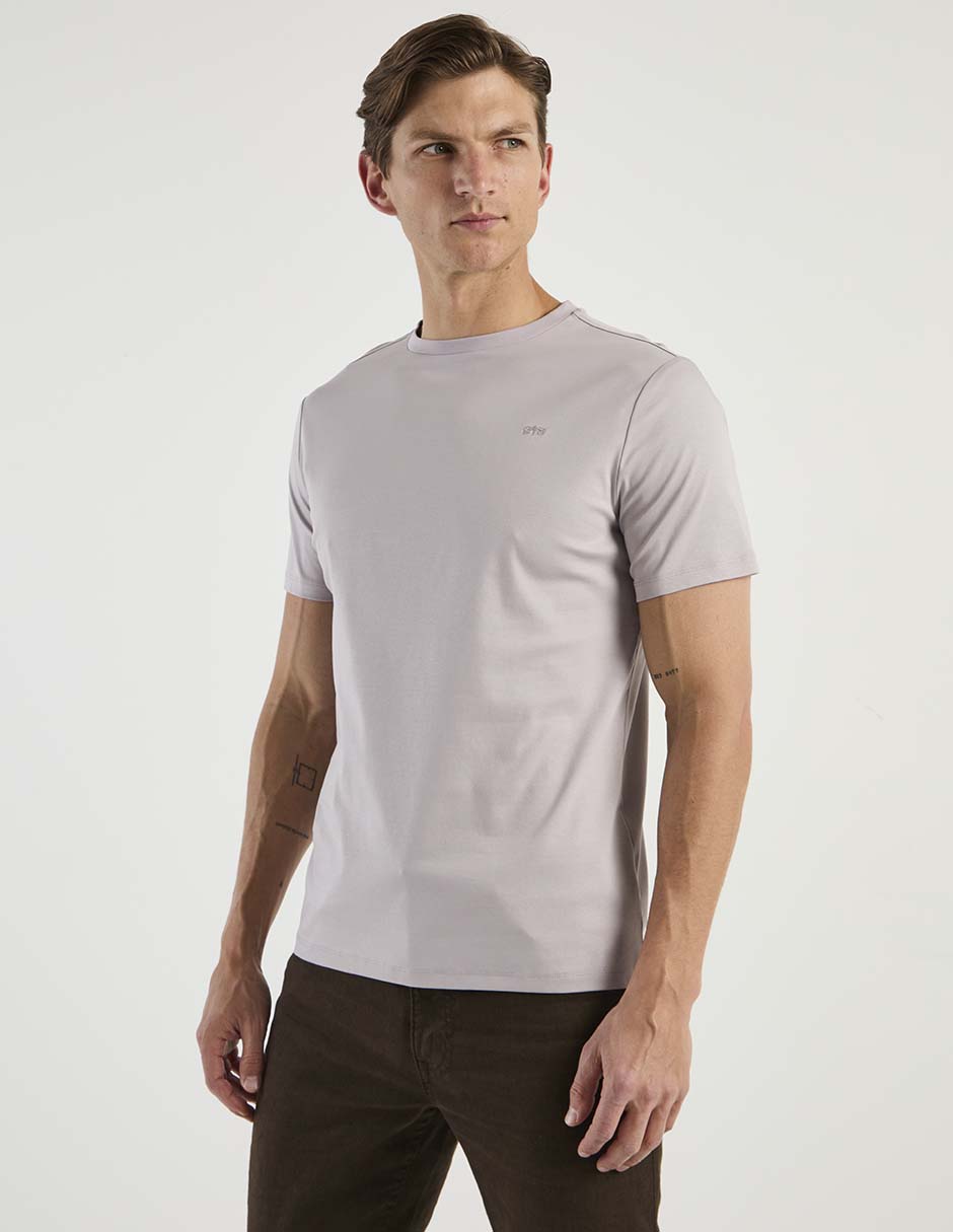 Playera cuello redondo para hombre 1