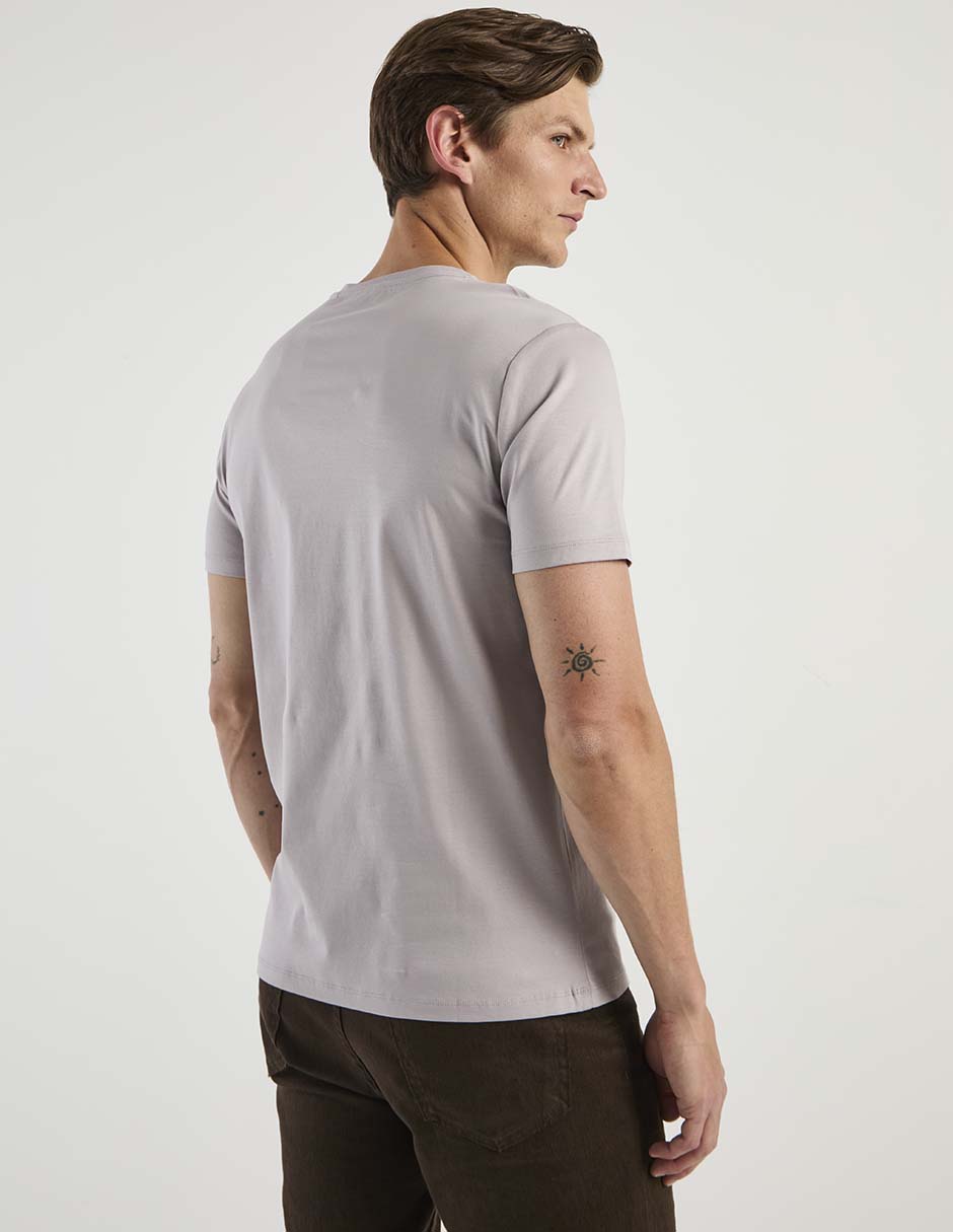 Playera cuello redondo para hombre 11