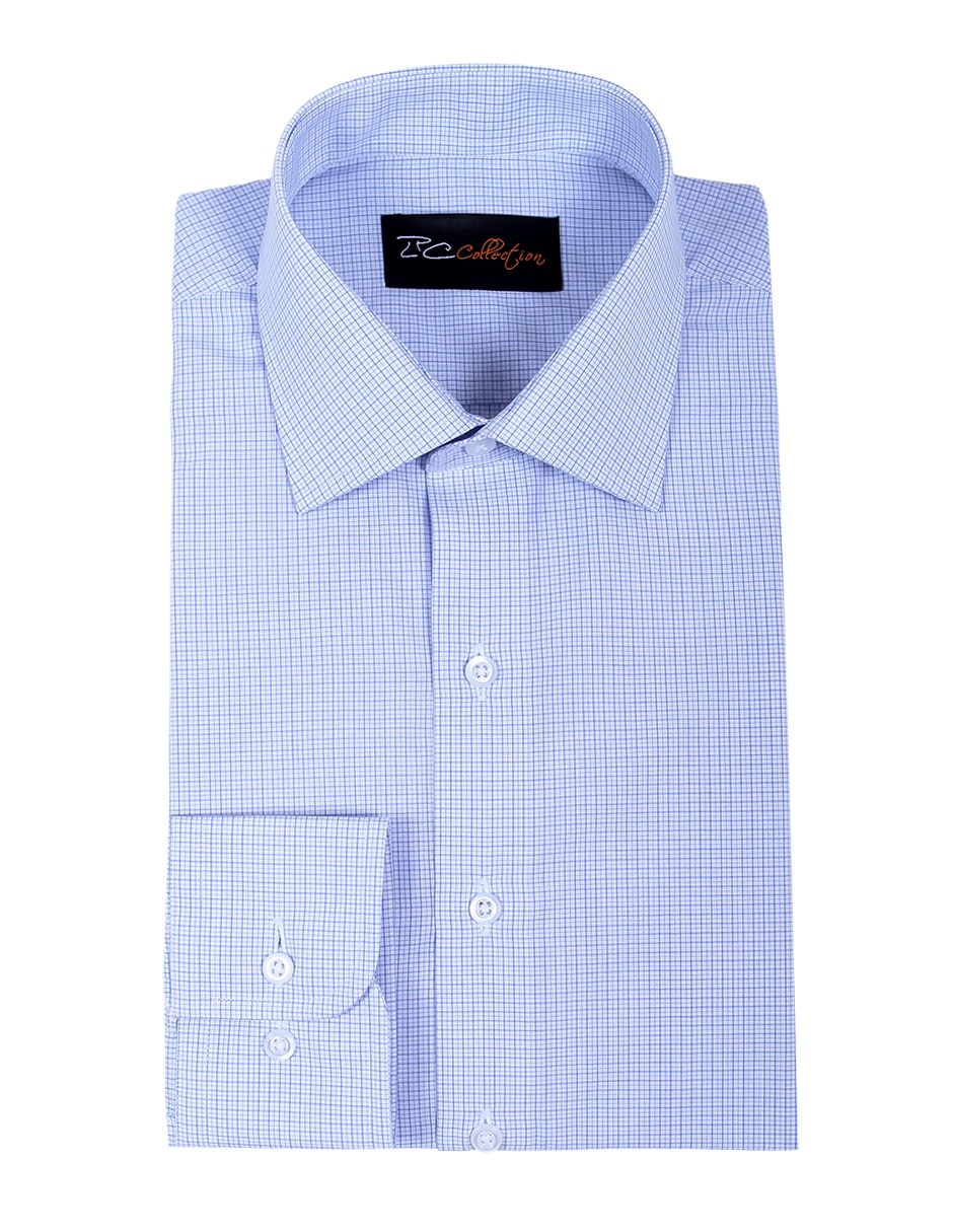 Camisa de vestir manga larga para hombre