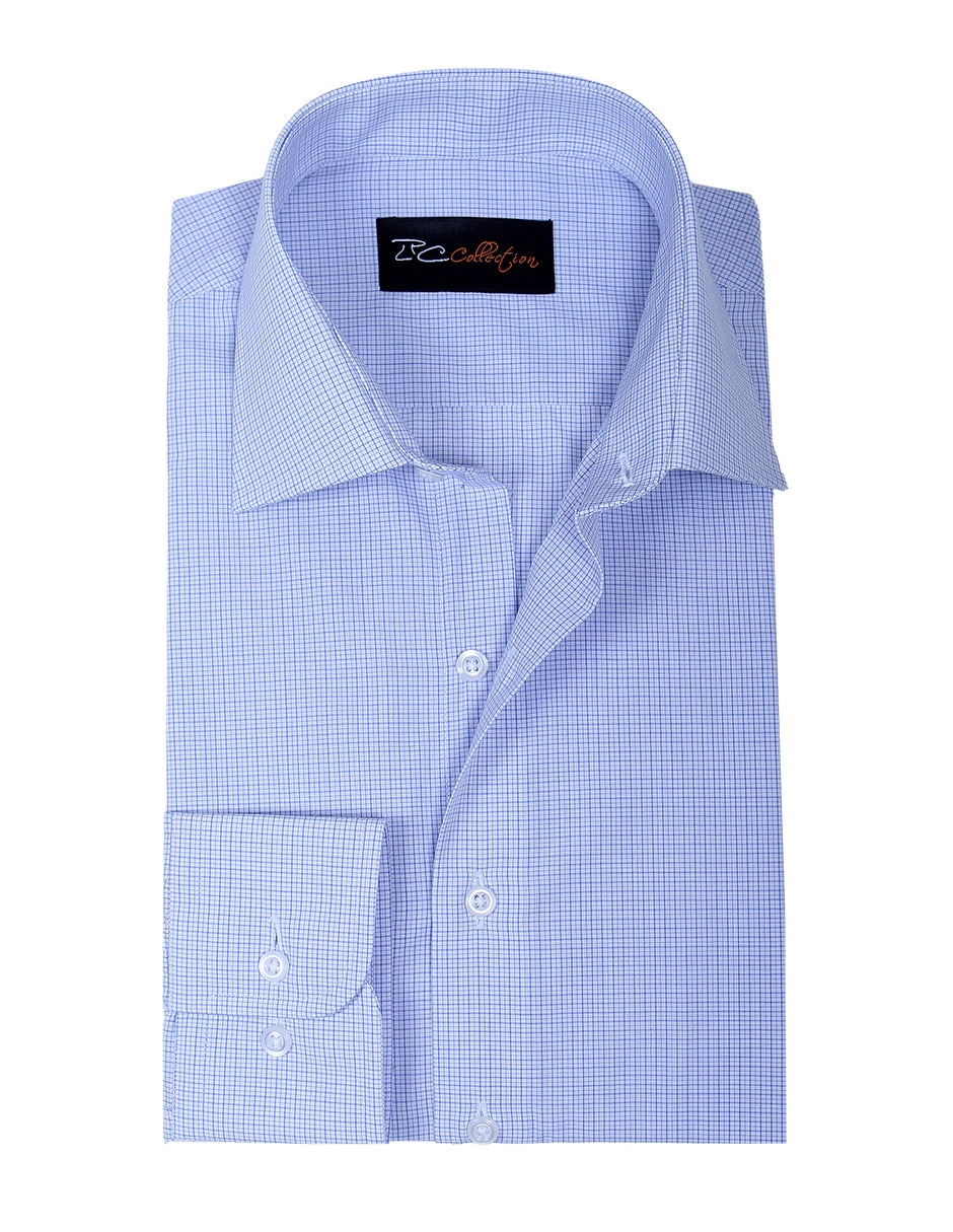 Camisa de vestir manga larga para hombre