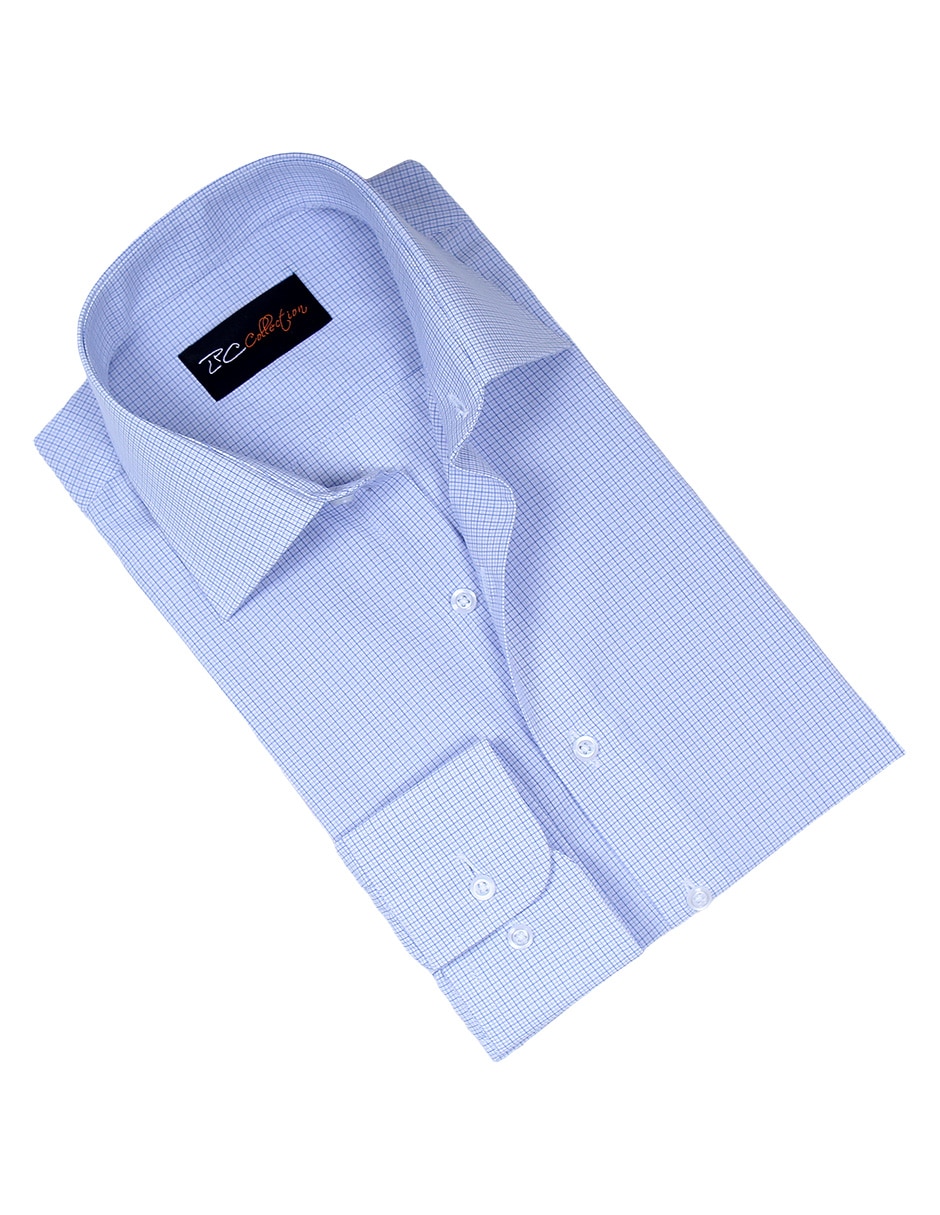 Camisa de vestir manga larga para hombre