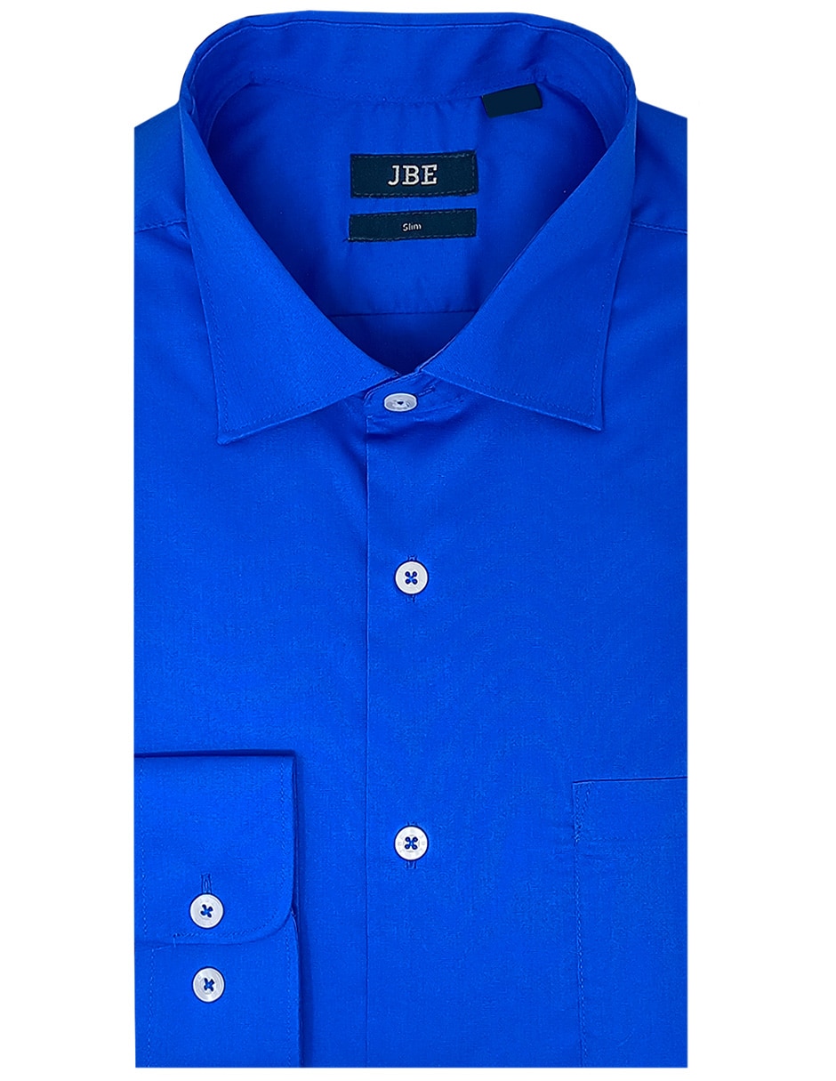 Camisa de vestir manga larga para hombre