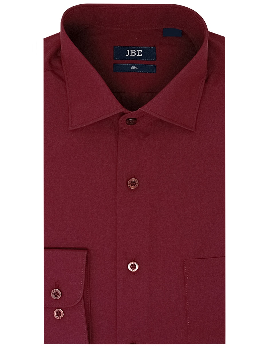 Camisa de vestir manga larga para hombre