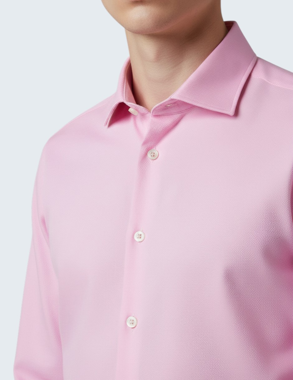 Camisa de vestir Ted Baker de algodón manga larga para hombre