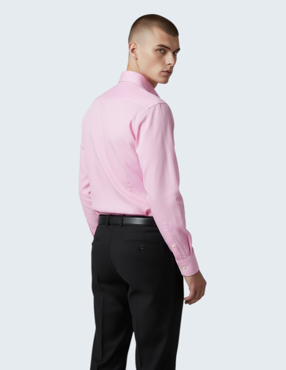 Camisa de vestir Ted Baker de algodón manga larga para hombre