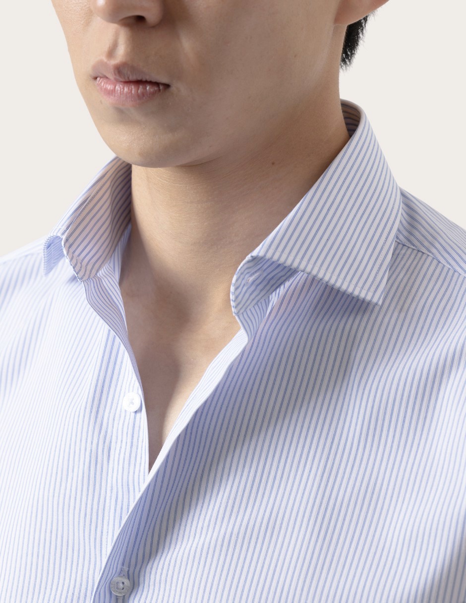 Camisa de vestir de algodón manga larga para hombre 3