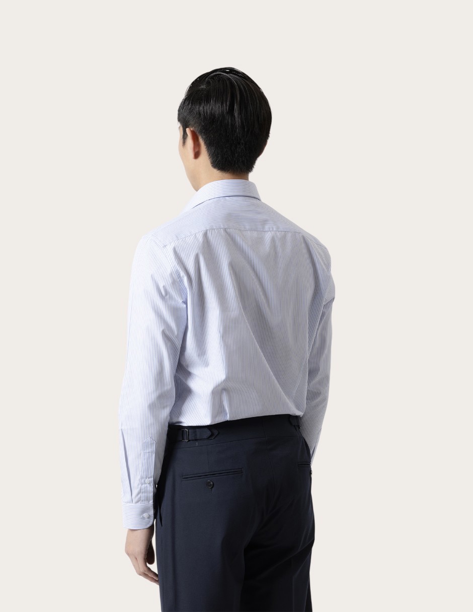 Camisa de vestir de algodón manga larga para hombre 2