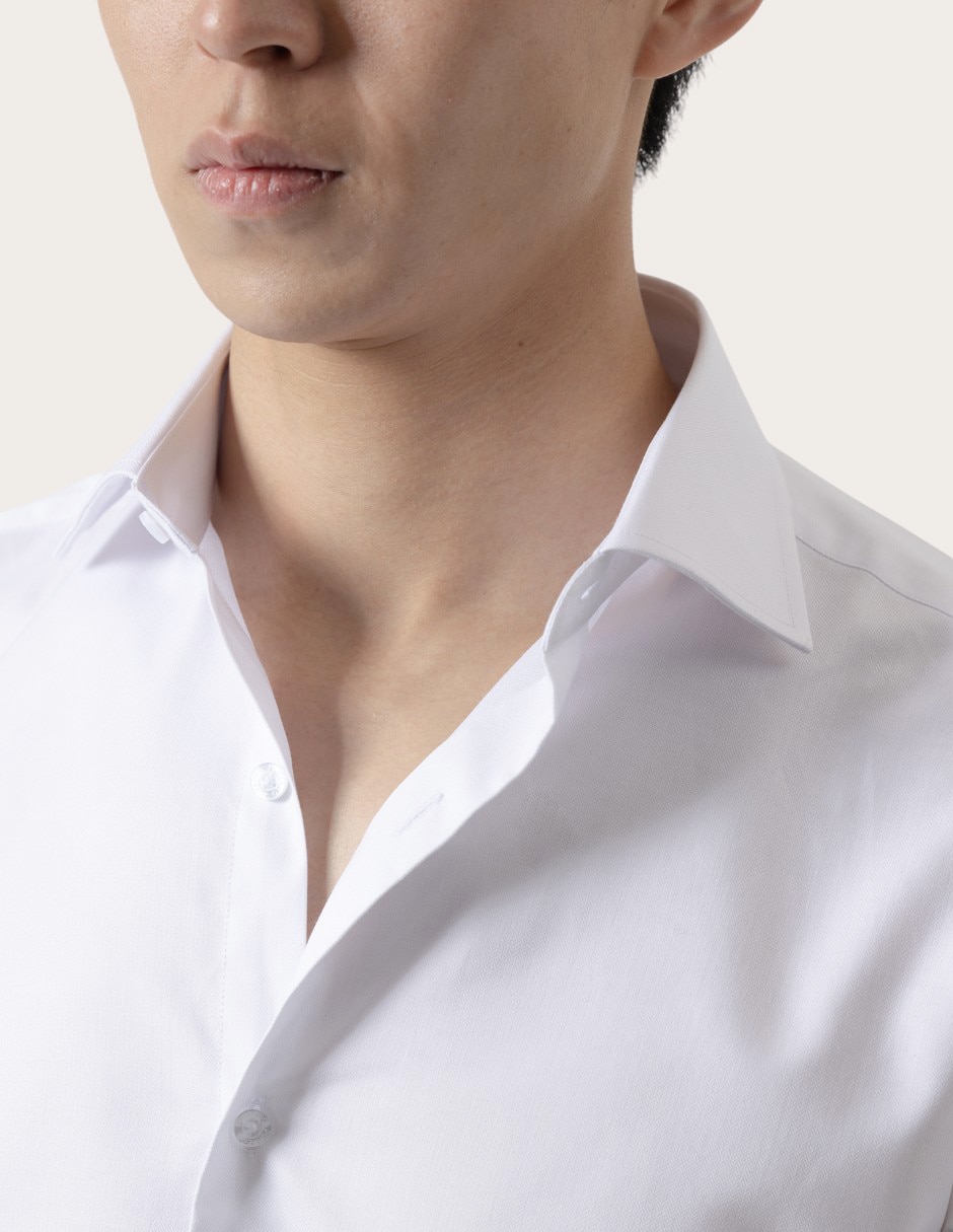 Camisa de vestir de algodón manga larga para hombre 3