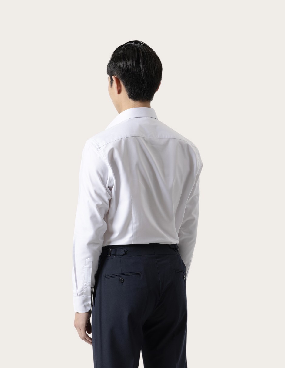 Camisa de vestir de algodón manga larga para hombre 2