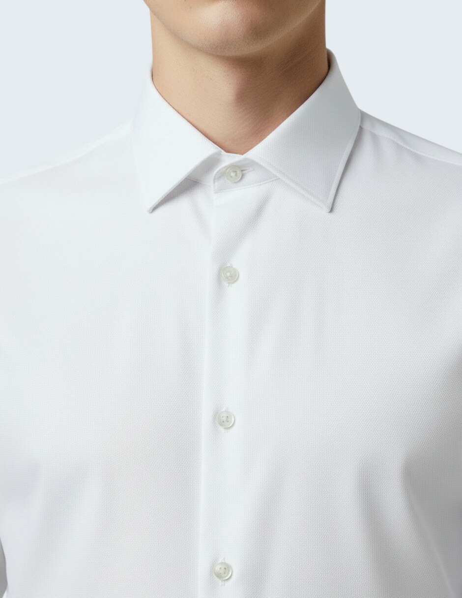 Camisa de vestir Ted Baker de algodón manga larga para hombre