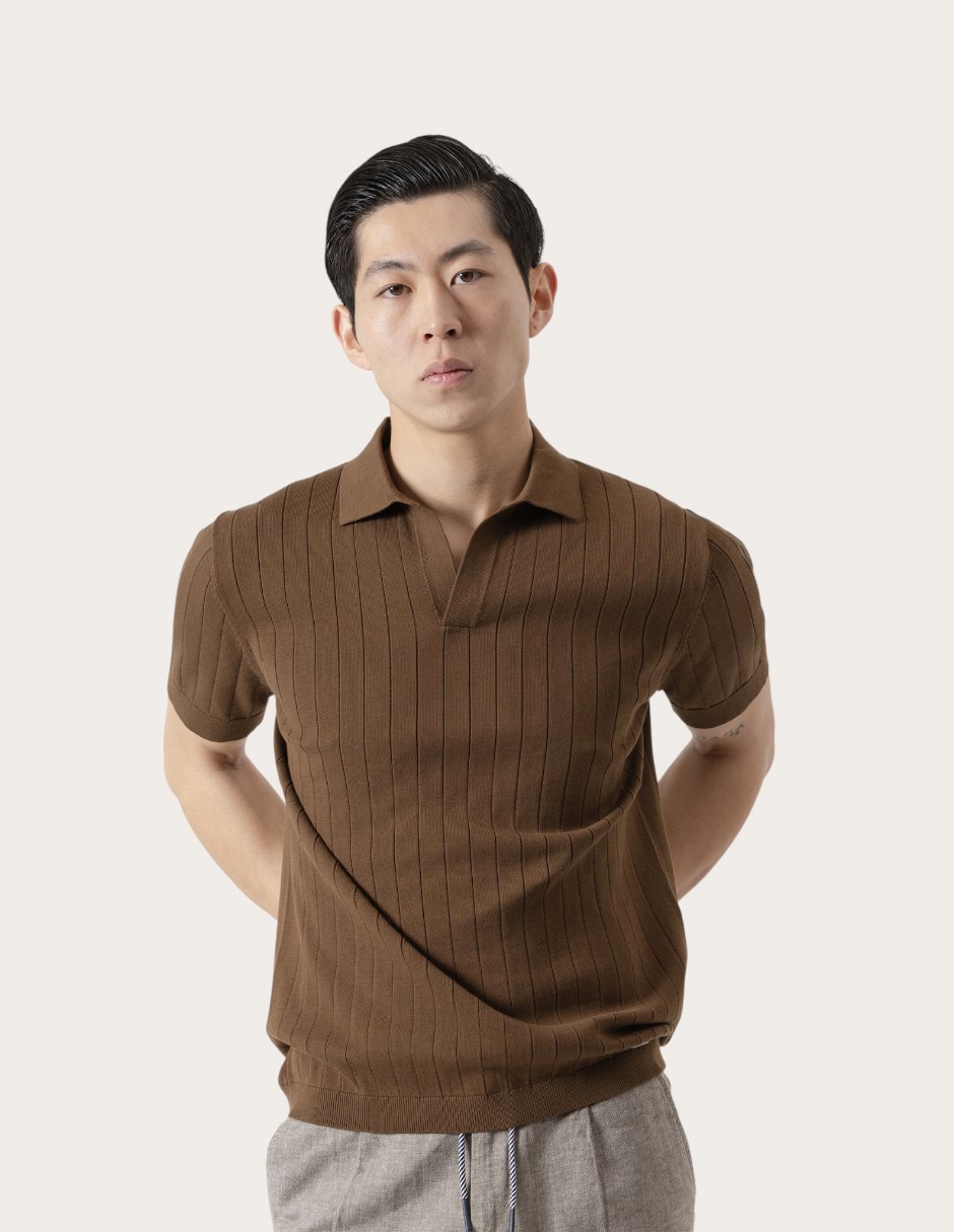 Playera tipo polo para hombre