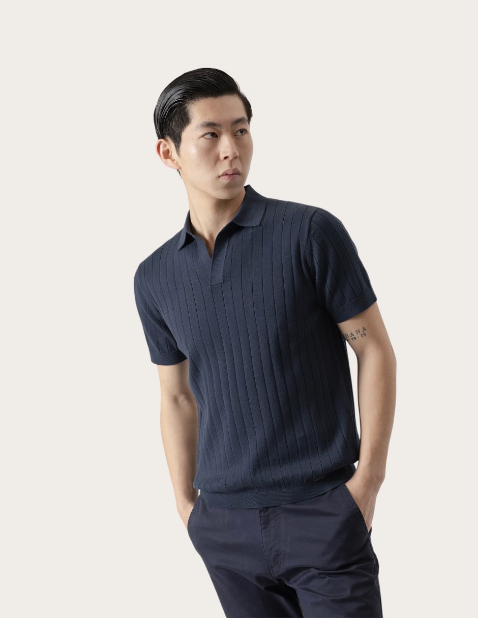 Playera tipo polo puroego para hombre