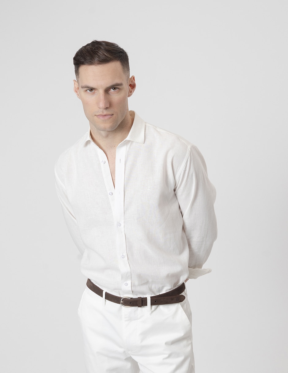 Camisa sport camisa sport lino 3