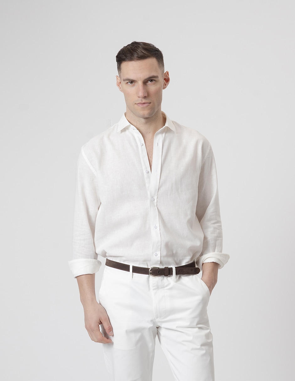 Camisa sport camisa sport lino