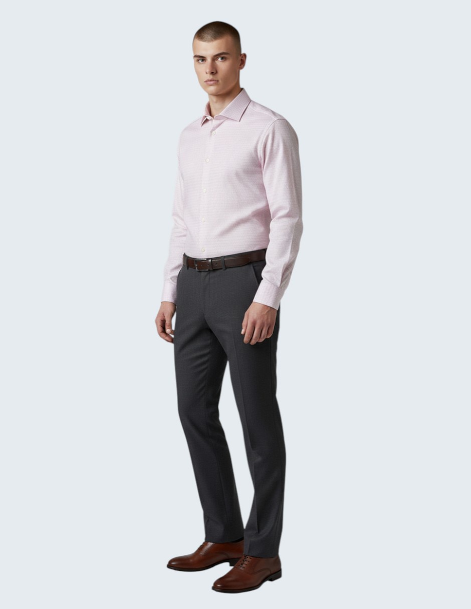 Camisa de vestir Ted Baker de algodón manga larga para hombre