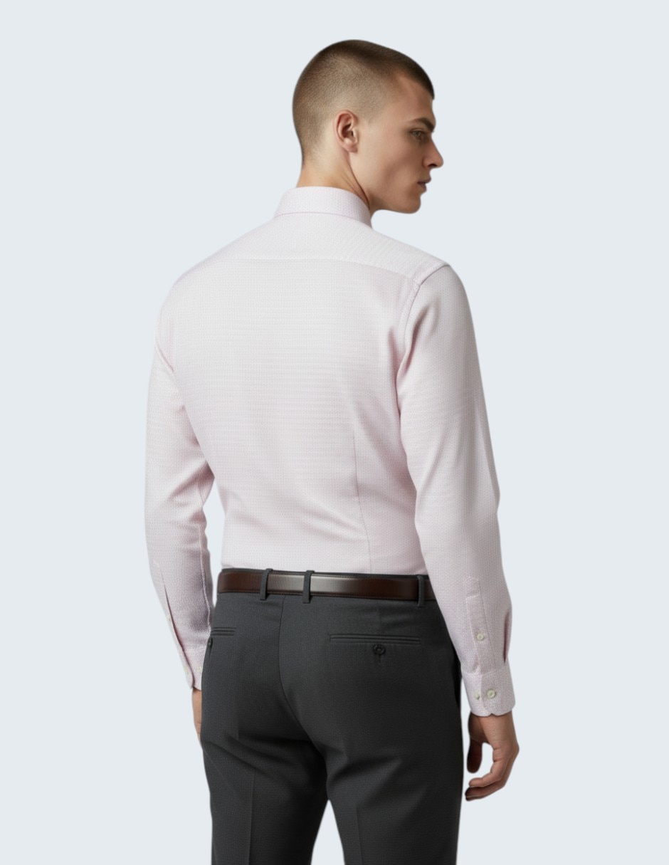 Camisa de vestir Ted Baker de algodón manga larga para hombre
