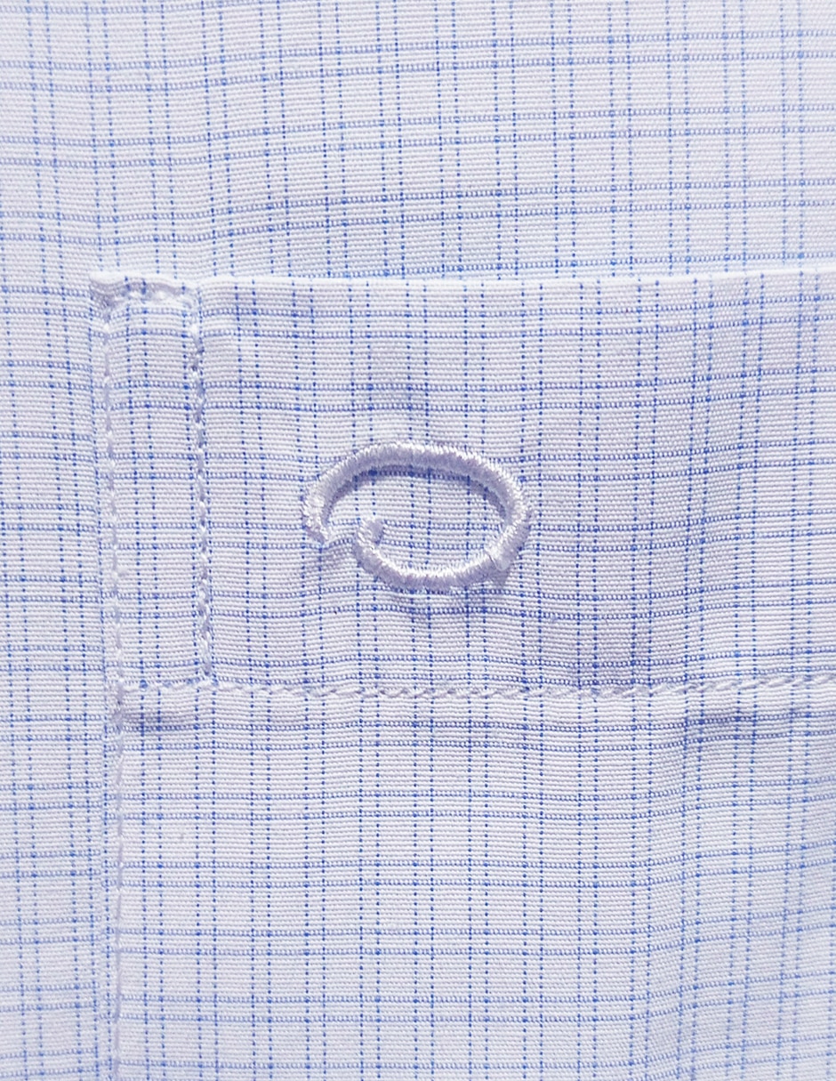 Camisa de vestir Oscar De La Renta manga larga para hombre