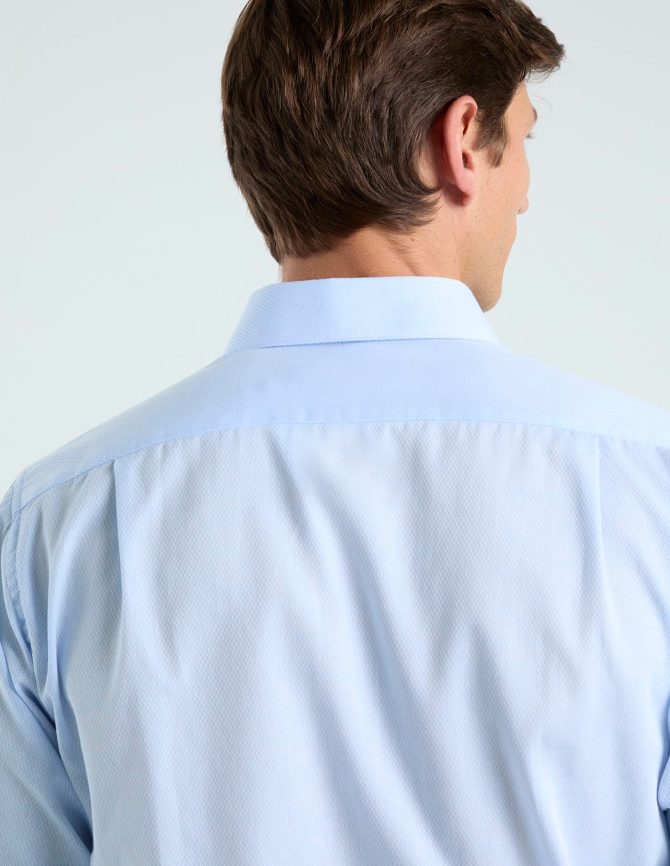 Camisa de vestir manga larga para hombre