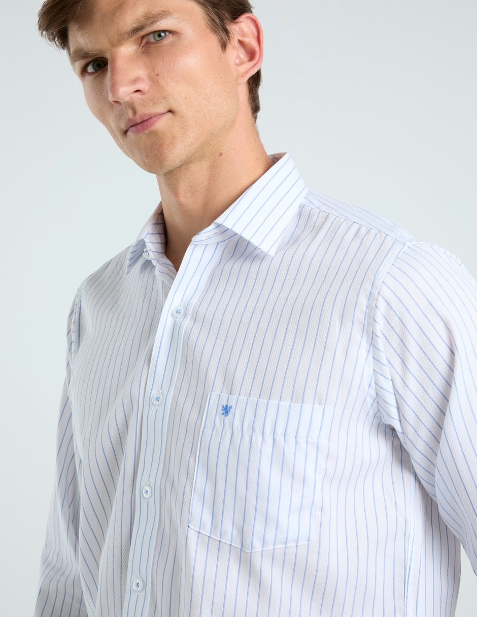 Camisa de vestir manga larga para hombre