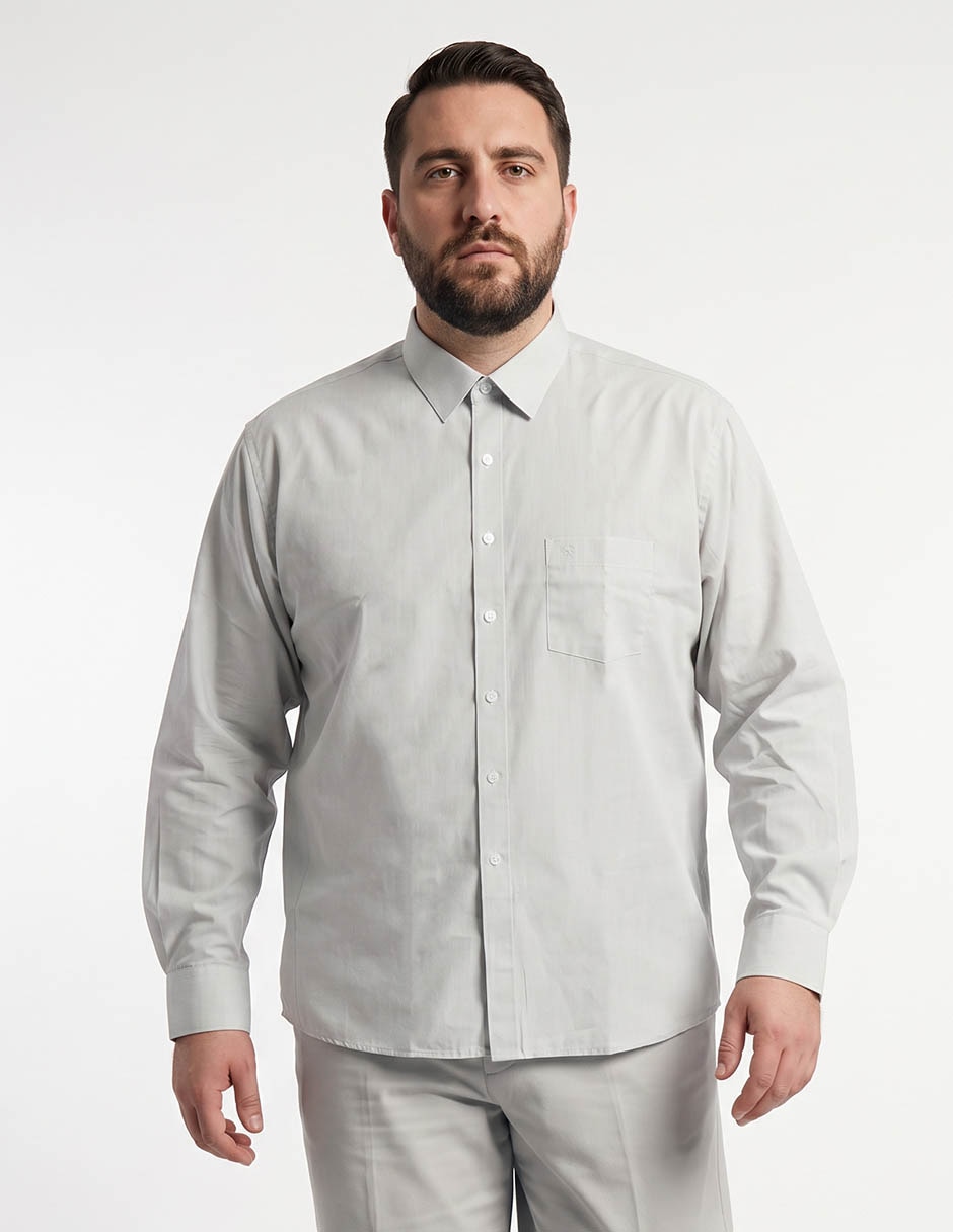 Camisa formal manchester manga larga para hombre Camisa formal manchester manga larga para hombre