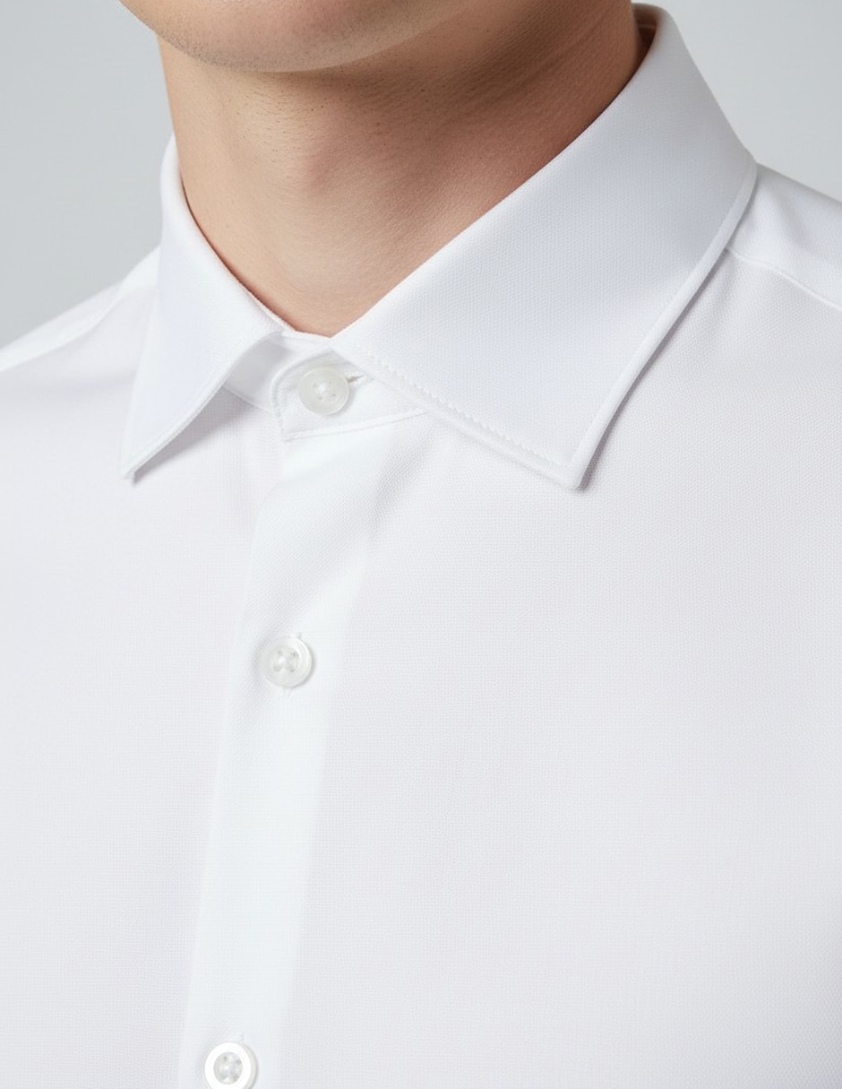 Camisa de vestir Oscar de la Renta manga larga para hombre