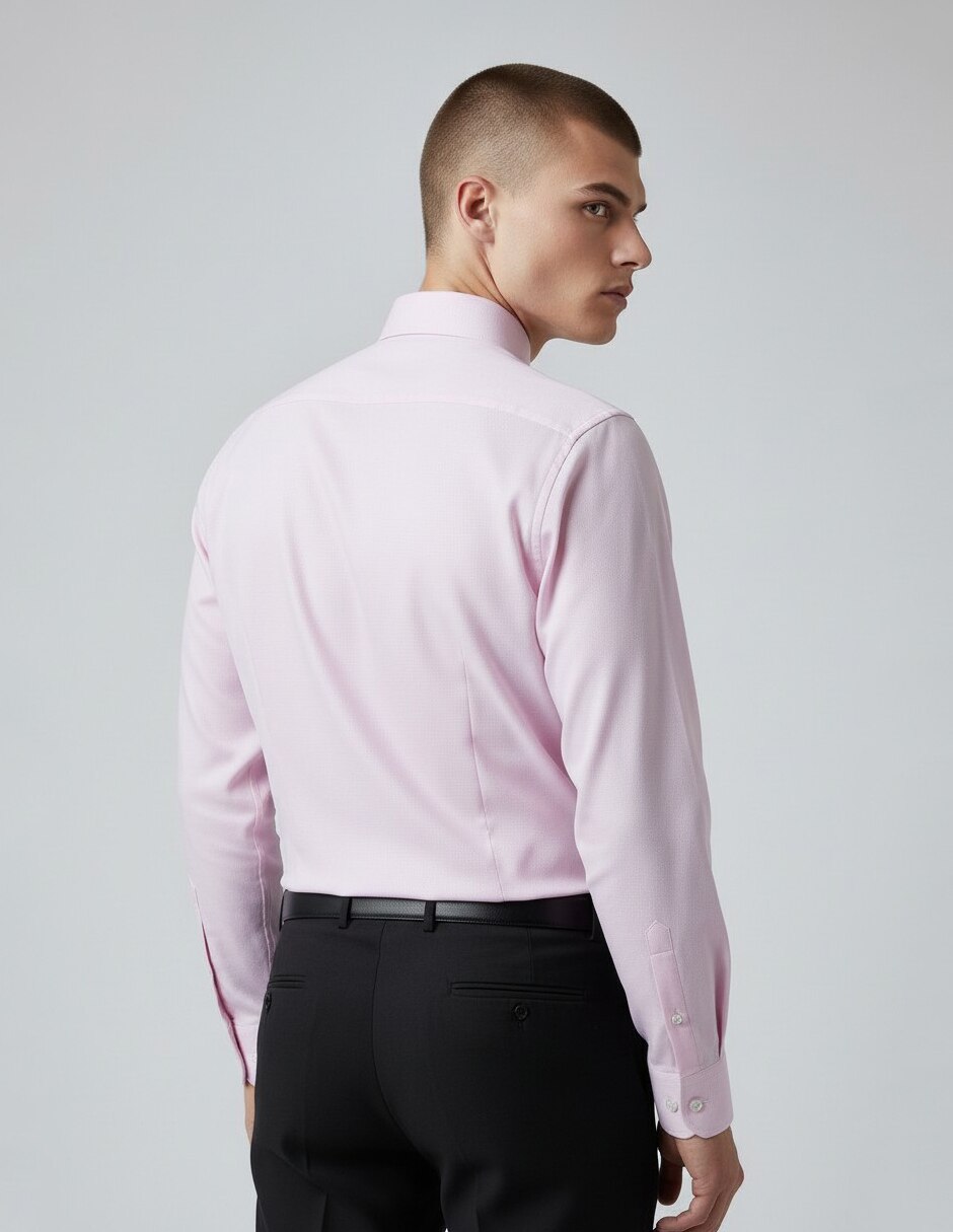 Camisa formal Oscar de La Renta manga larga para hombre