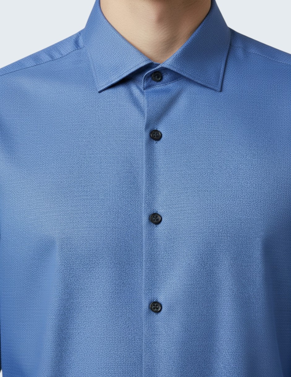 Camisa de vestir Kenneth Cole de algodón manga larga para hombre