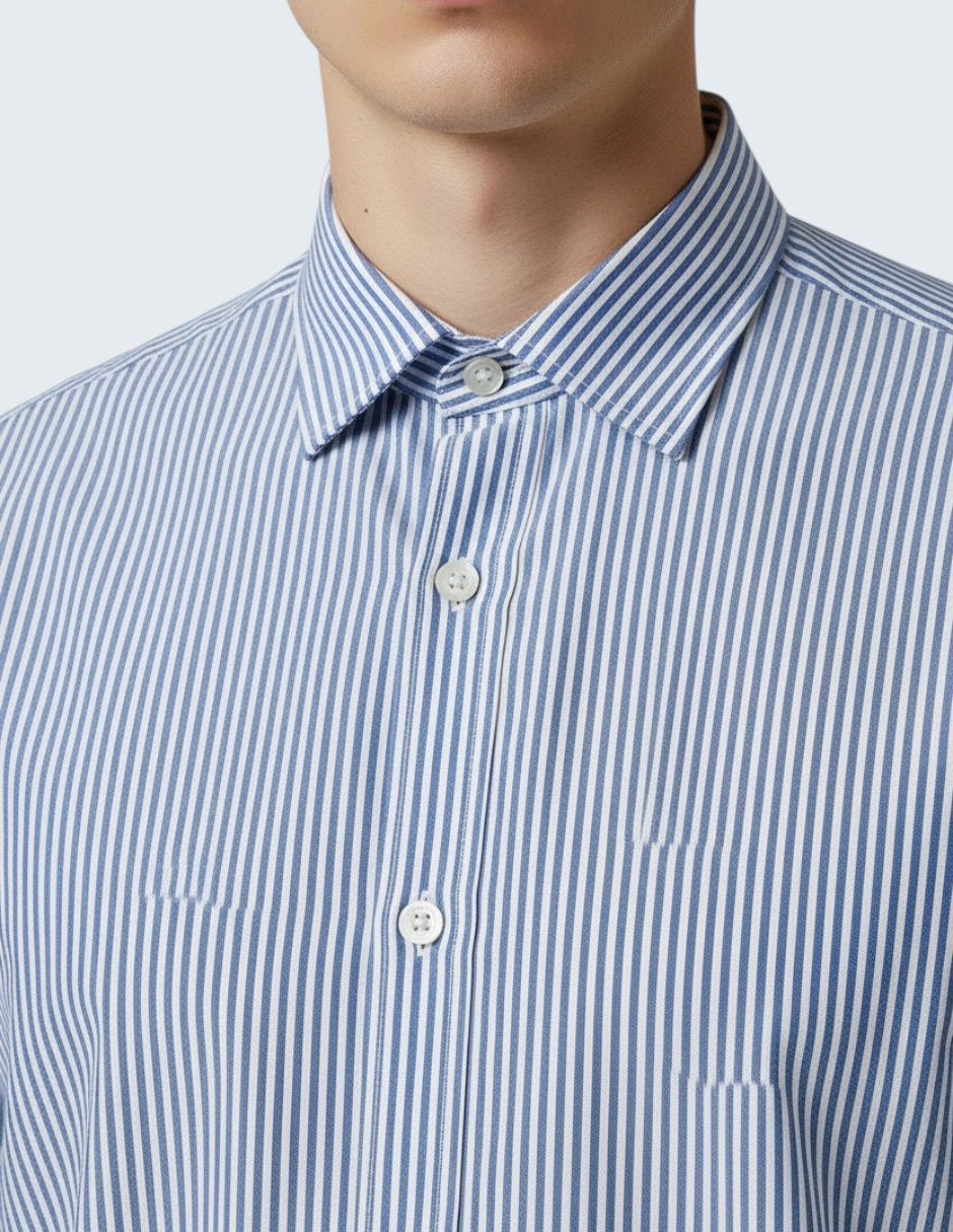 Camisa de vestir Kenneth Cole de algodón manga larga para hombre