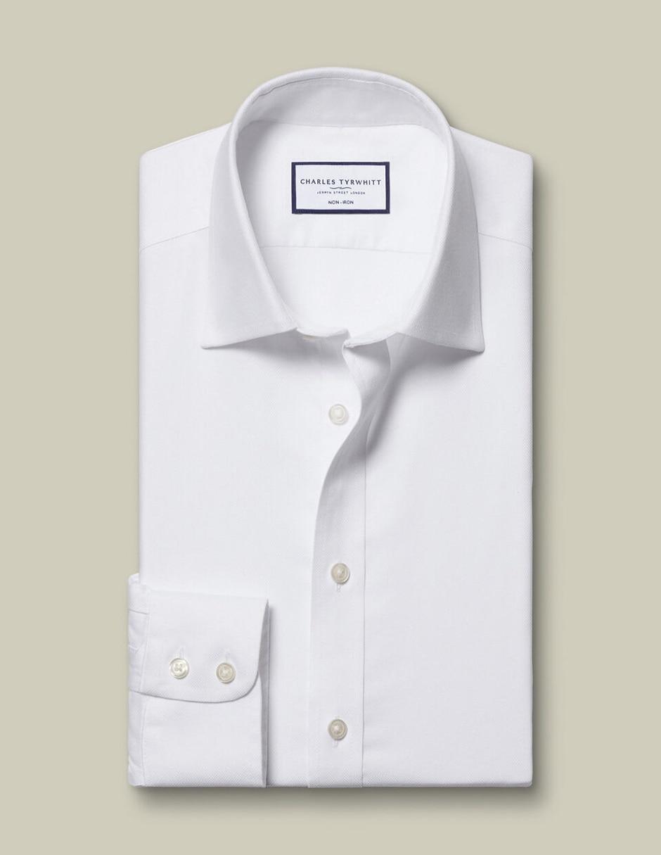 Camisa de vestir de algodón manga larga para hombre 4