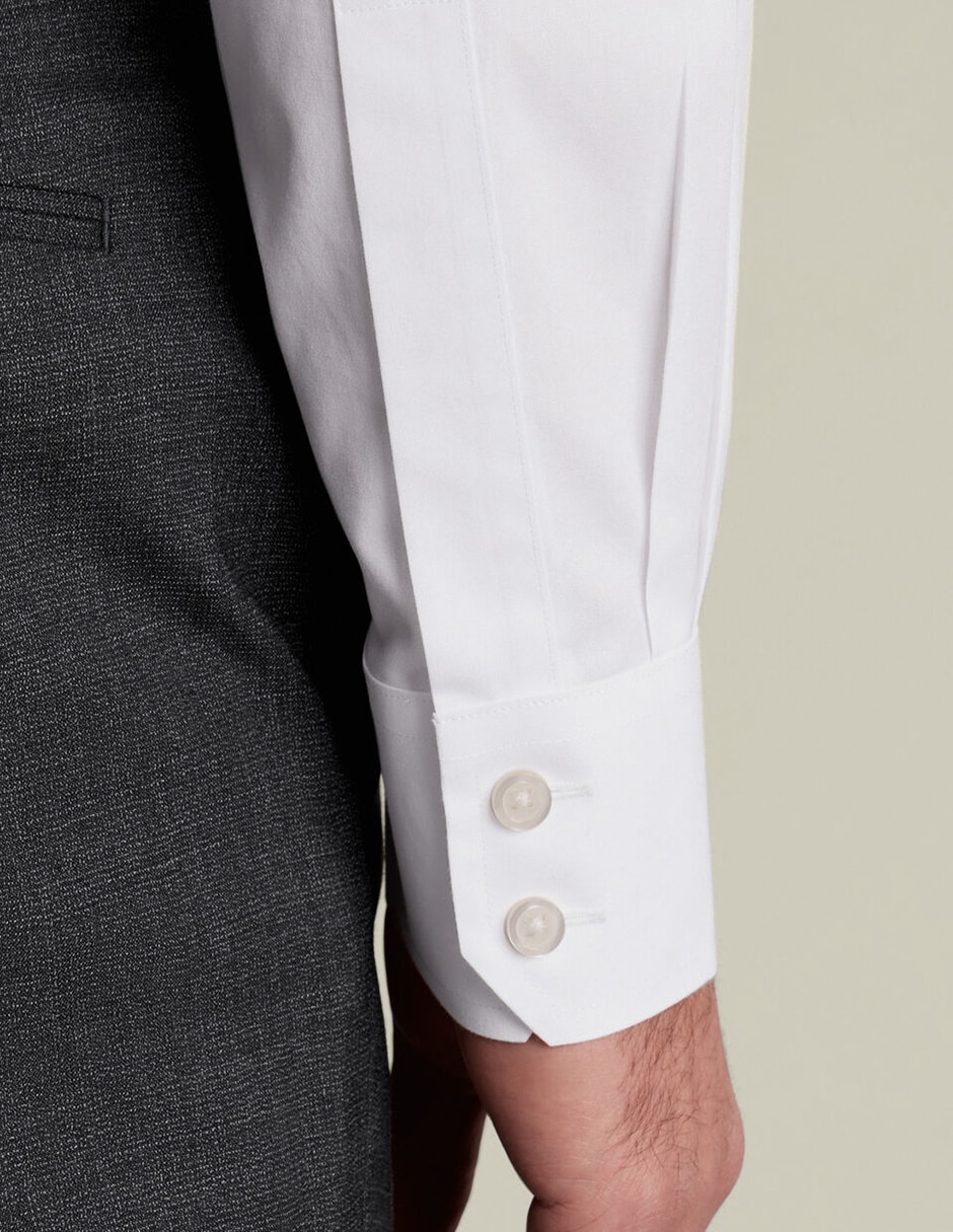Camisa de vestir de algodón manga larga para hombre 5