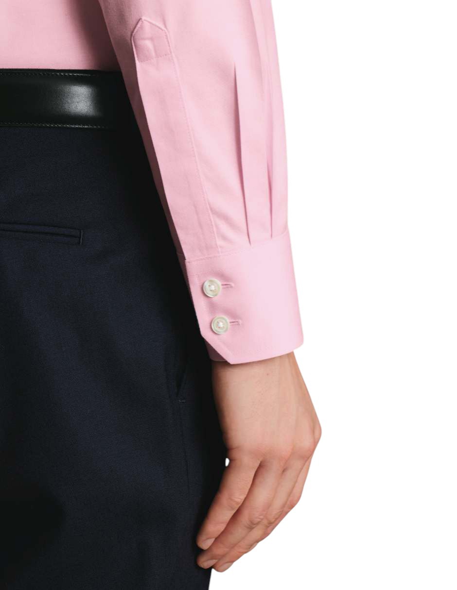 Camisa de vestir de algodón manga larga para hombre 3