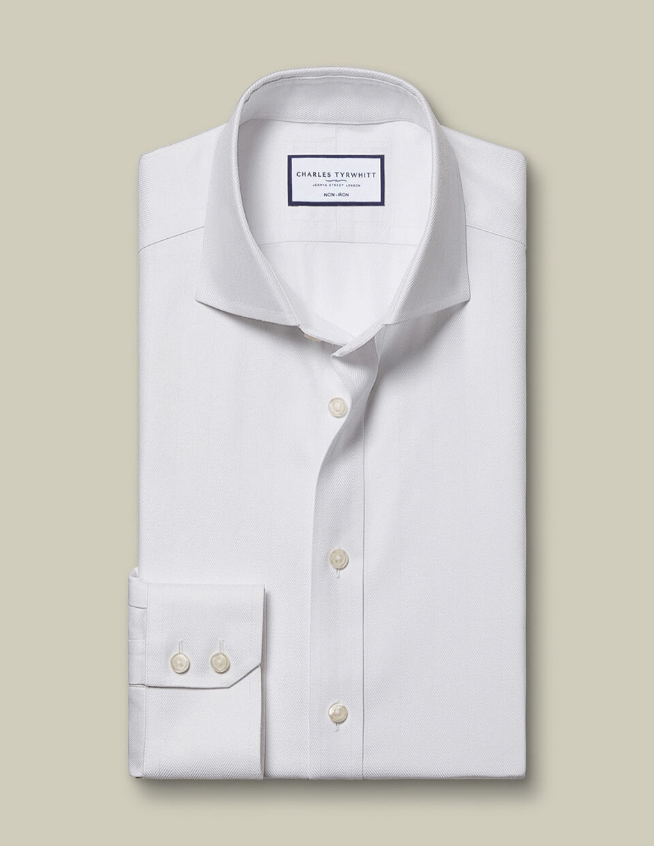 Camisa de vestir de algodón manga larga para hombre 4