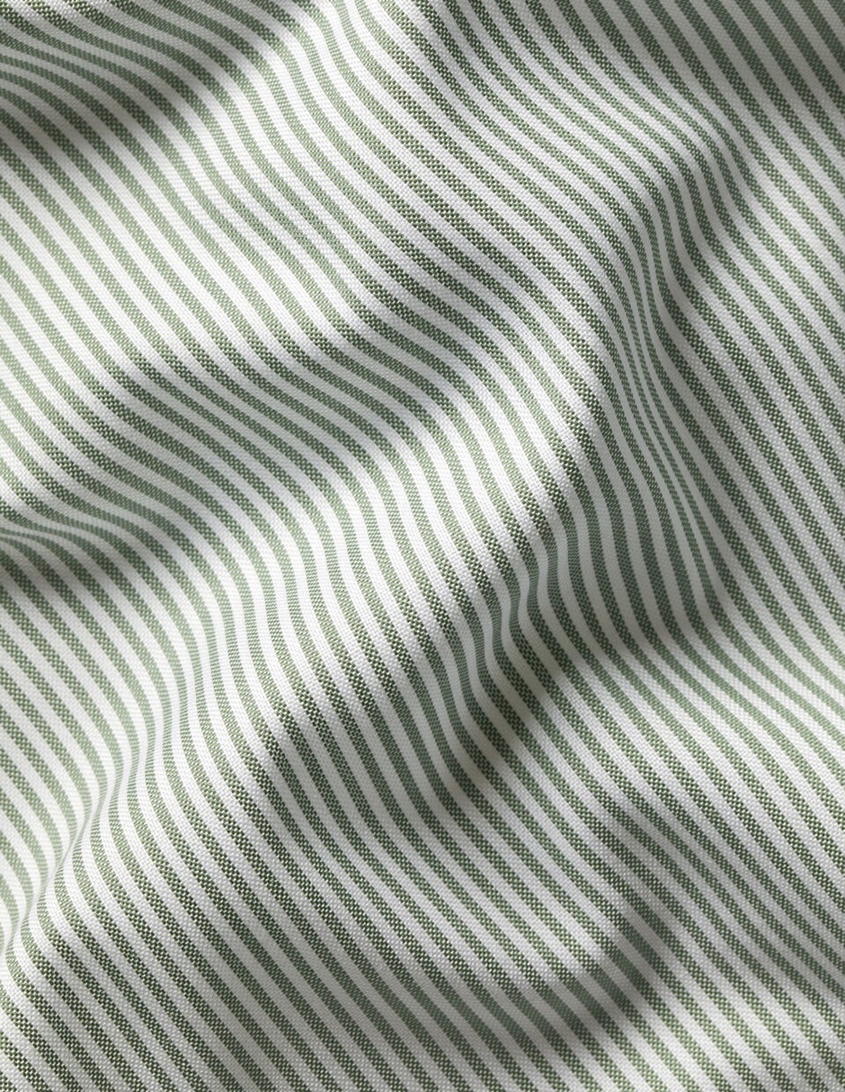Camisa de vestir charles tyrwhitt de algodón manga larga para hombre