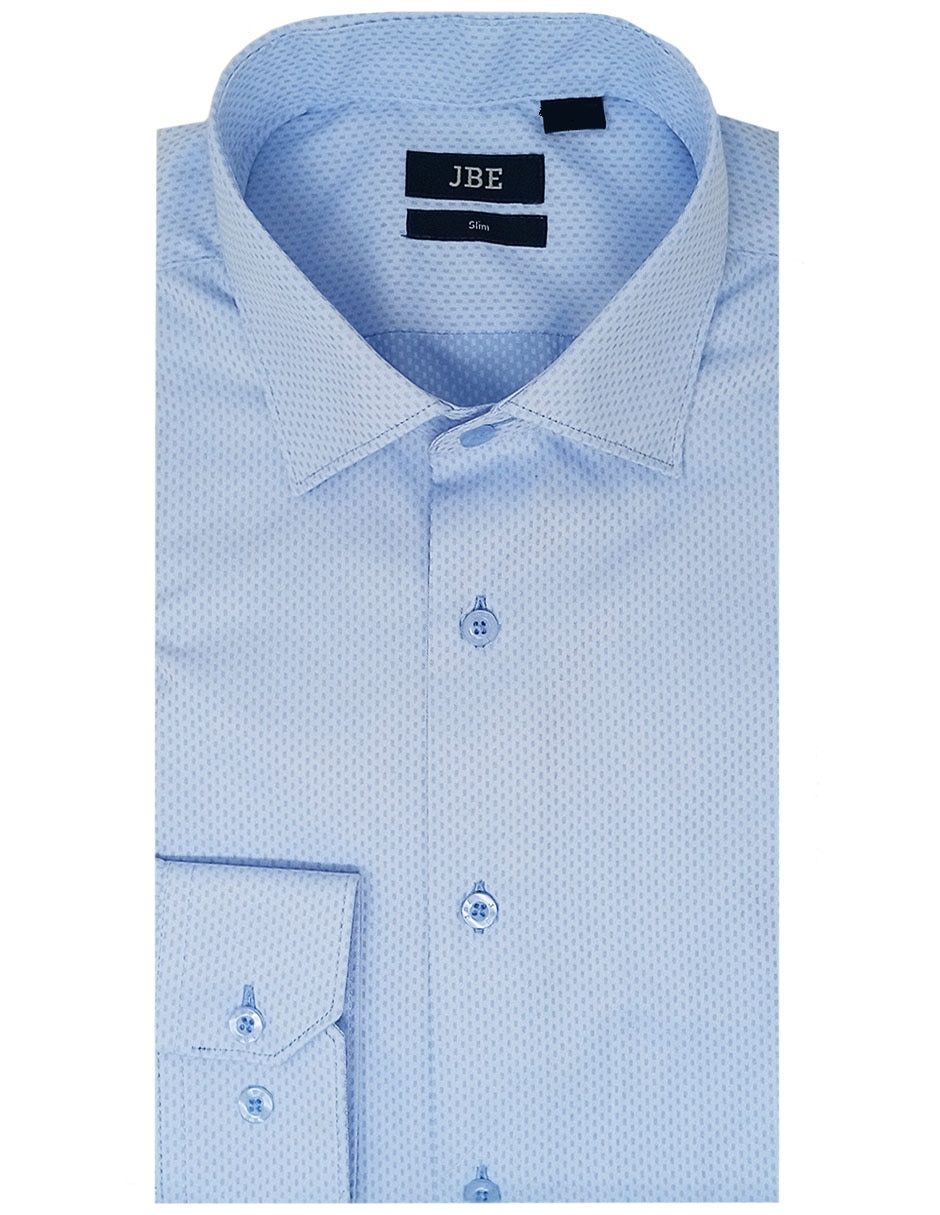 Camisa de vestir manga larga para hombre